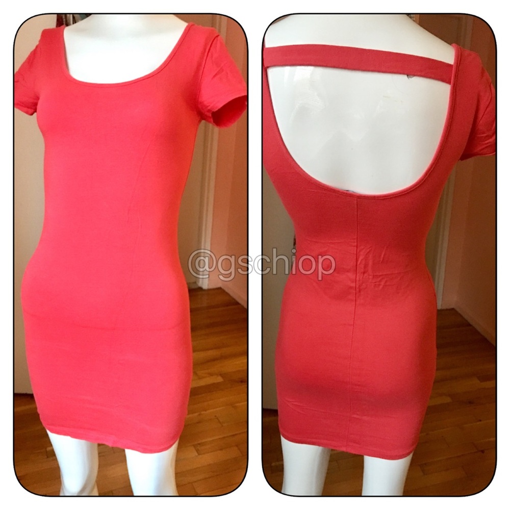Red Beach Dress